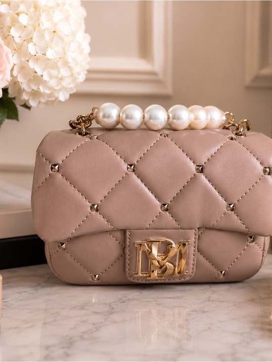 Badgley Mischka Handbags - NWT badgley Mischka small studded diamond quilted crossbody bag